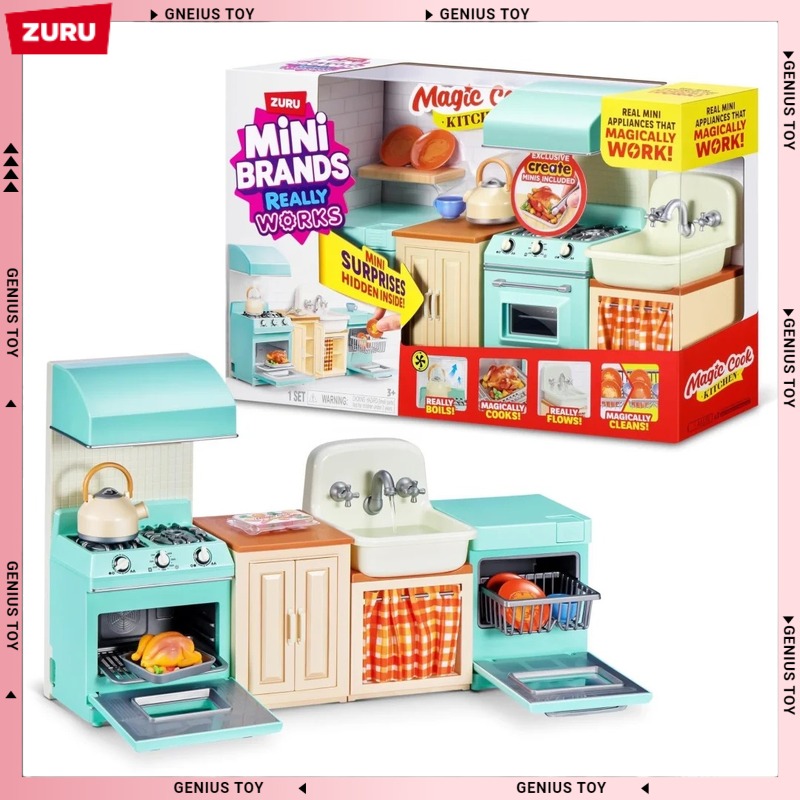 Kitchen Baking Kit - ชุดครัวมินิแบรนด์ส์ ซูรู เมจิก คุก คิทเช่น ซัพไพรส์