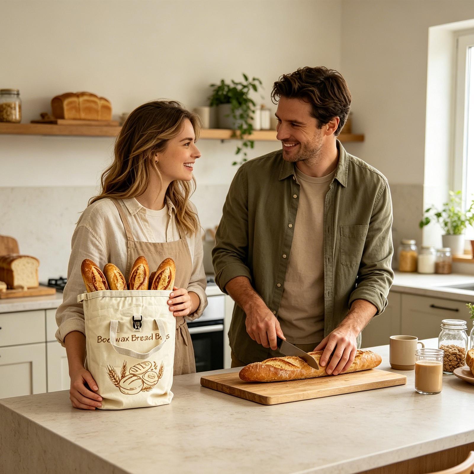 Kitchen Tools In Baking - ถุงใส่แป้งซาวโดว์อเนกประสงค์ ถุงเก็บแป้งซาวโดว์แบบใช้ซ้ำได้ สำหรับช่างทำขนม ผู้ที่รักการทำอาหาร ผู้ที่สนใจงานอดิเรก และการเดินทาง