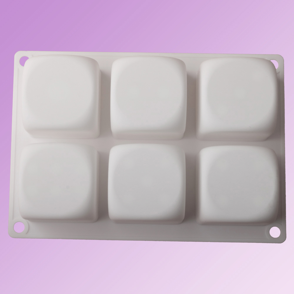 6 เซลล์ Cube Mousse เค้กแม่พิม - Kitchen Design For Baking บทวิจารณ์และราคา