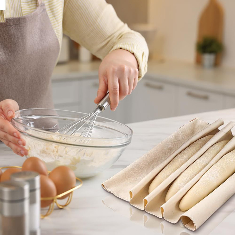 ผ้าลินินแป้งหมักผ้าแป้ง Bakers - Proofing Basket Banneton บทวิจารณ์และราคา