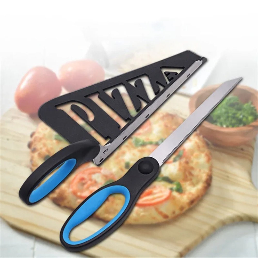 กรรไกรพิซซ่ามีดเครื่องมือตัดพิ - Kitchen Shears In Baking บทวิจารณ์และราคา