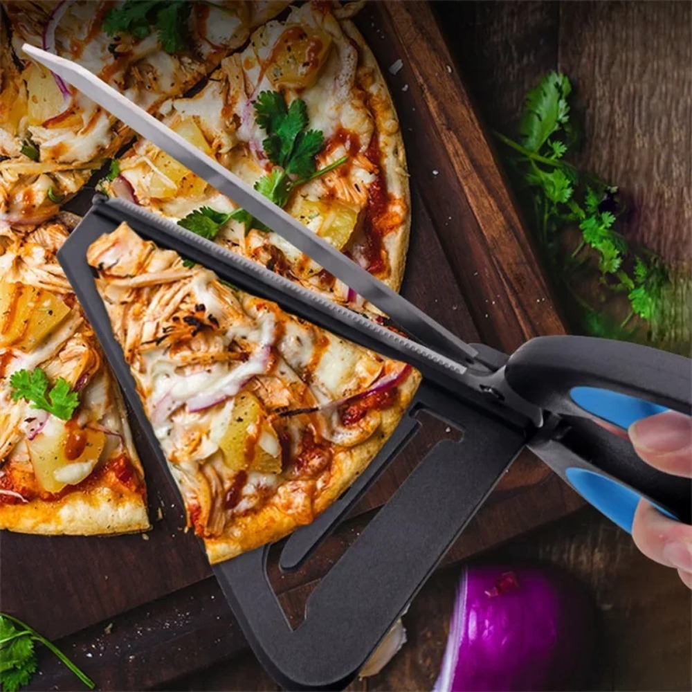 กรรไกรพิซซ่ามีดเครื่องมือตัดพิ - Kitchen Shears In Baking บทวิจารณ์และราคา