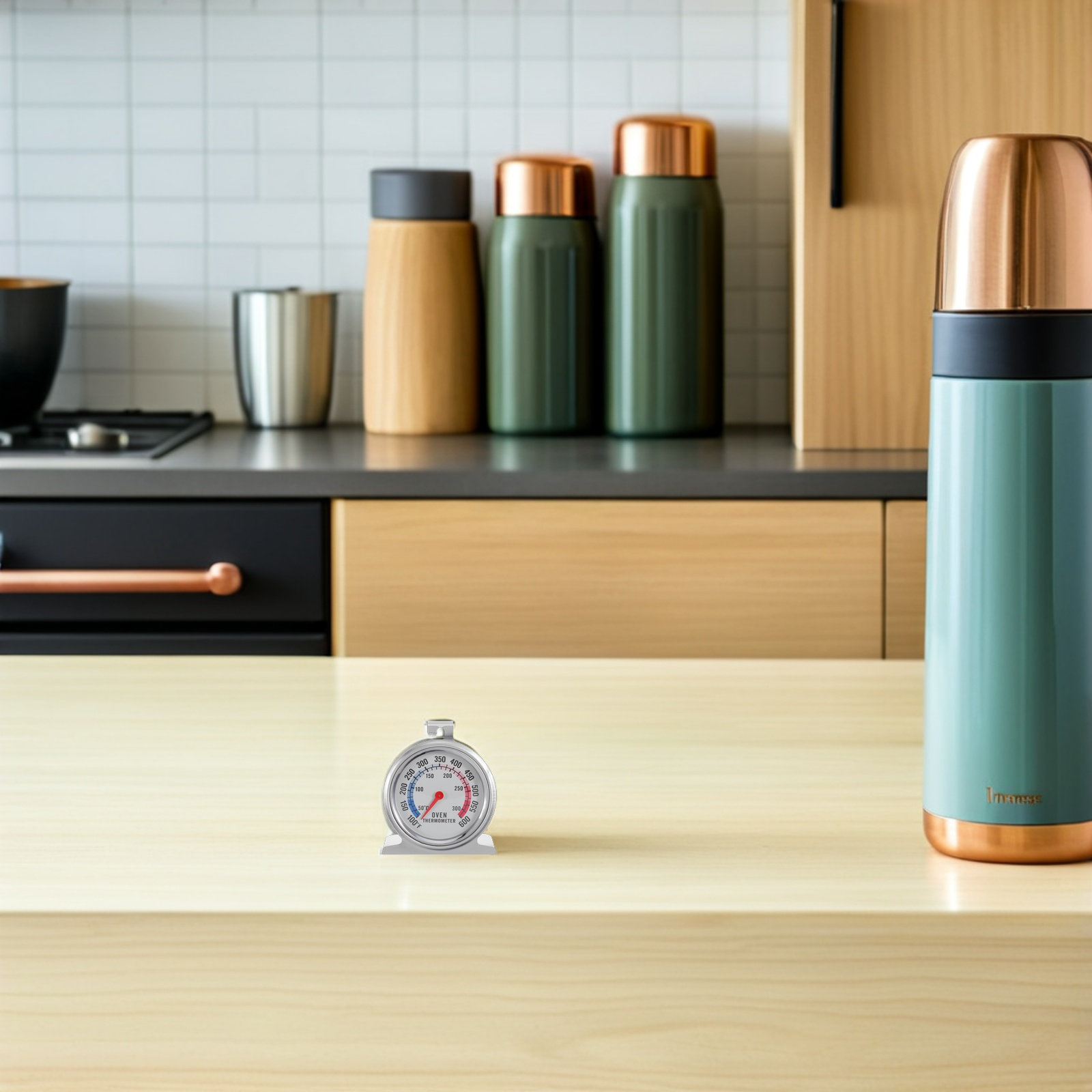 เทอร์โมมิเตอร์สำหรับเตาอบ สแตน - Kitchen Design For Baking บทวิจารณ์และราคา