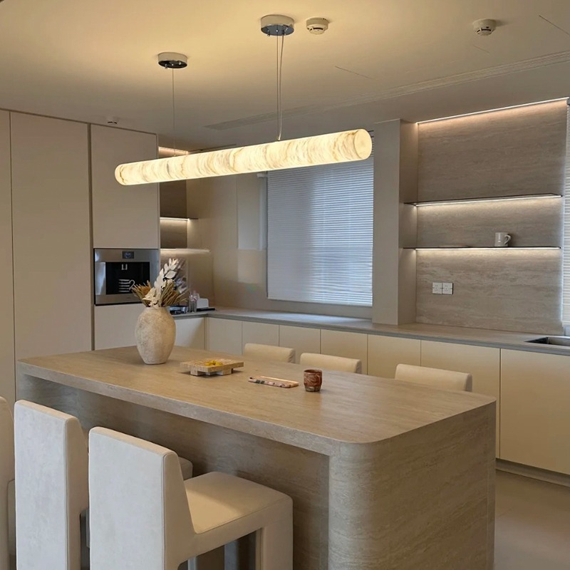 โคมไฟห้อยเพดานหินอ่อนสไตล์มินิ - Kitchen Island Baking Table บทวิจารณ์และราคา
