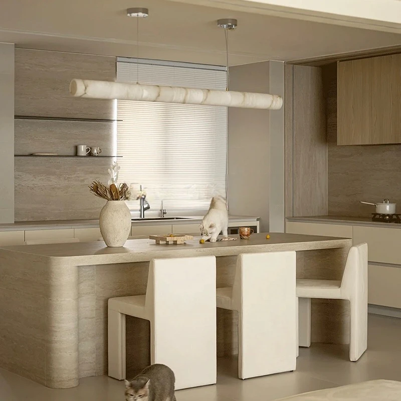 โคมไฟห้อยเพดานหินอ่อนสไตล์มินิ - Kitchen Island Baking Table บทวิจารณ์และราคา