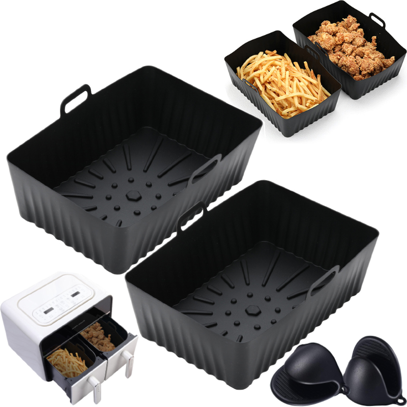 ซิลิโคน Air Fryer Liners Non-S - Kitchen Baking Zone บทวิจารณ์และราคา