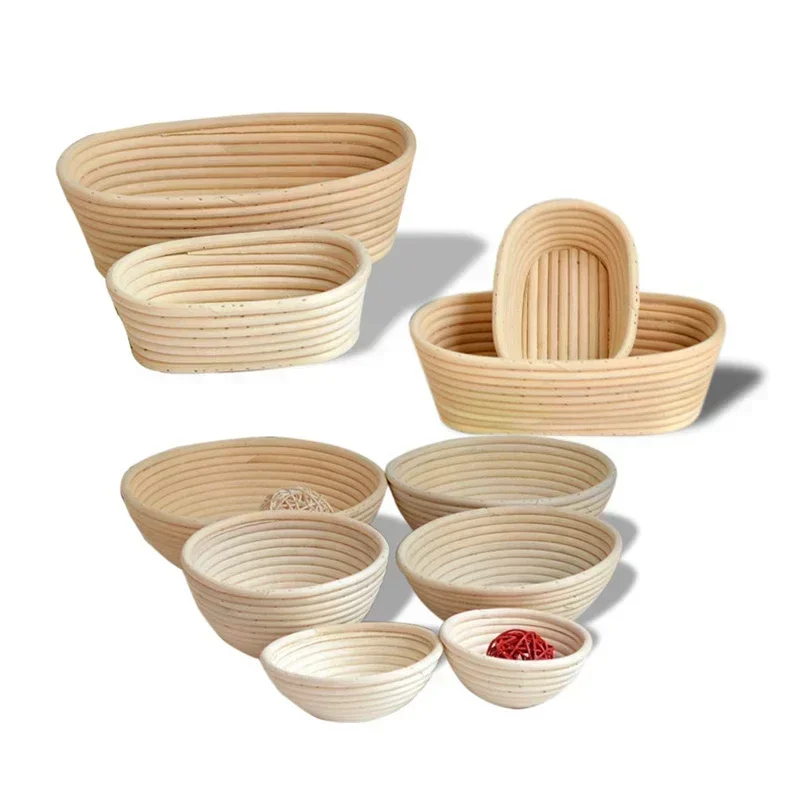ตะกร้าพิสูจน์อักษรขนมปังหวาย ต - Proofing Basket Banneton บทวิจารณ์และราคา