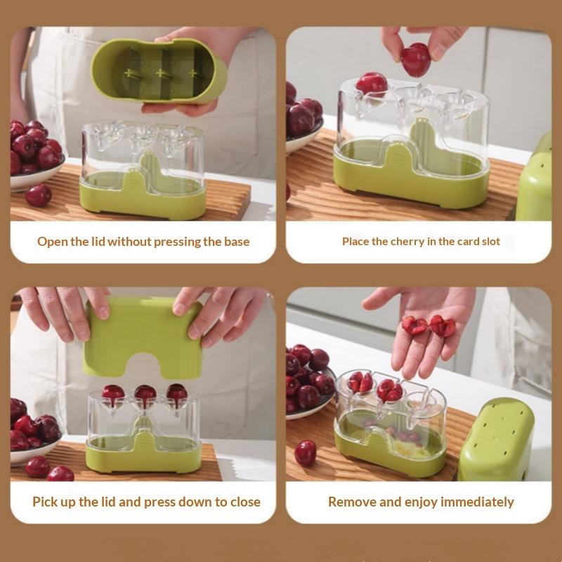 เครื่องคว้านเมล็ดเชอร์รี่และมะ - Kitchen Tools In Baking บทวิจารณ์และราคา