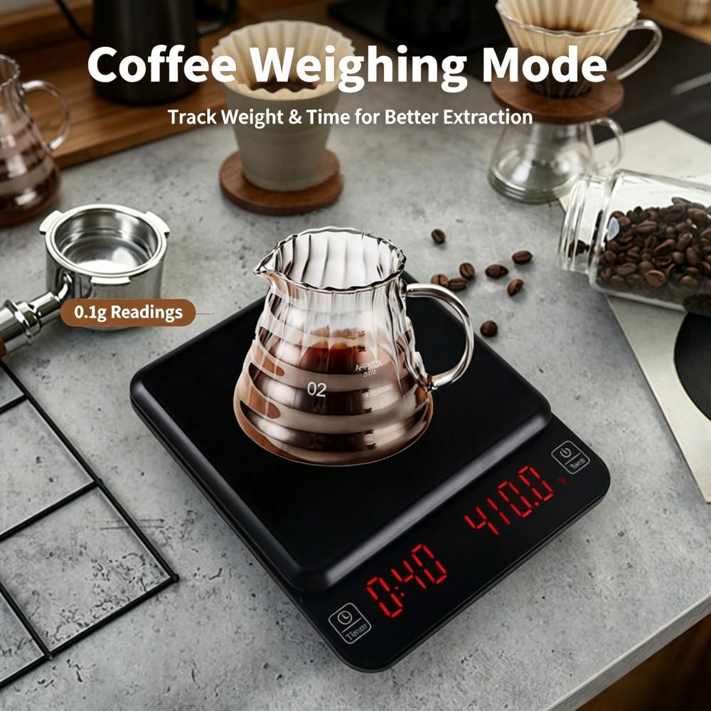 เครื่องชั่งกาแฟดิจิตอลความแม่น - Kitchen And Baking บทวิจารณ์และราคา