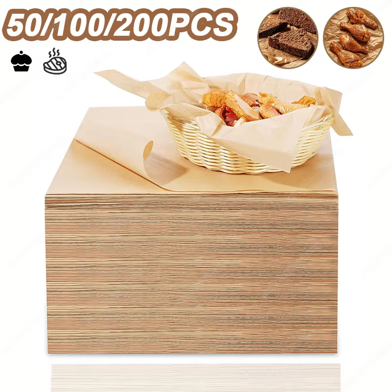 50/100/200PCS กระดาษรองอบ Parc - Kitchen Baking Utensil บทวิจารณ์และราคา