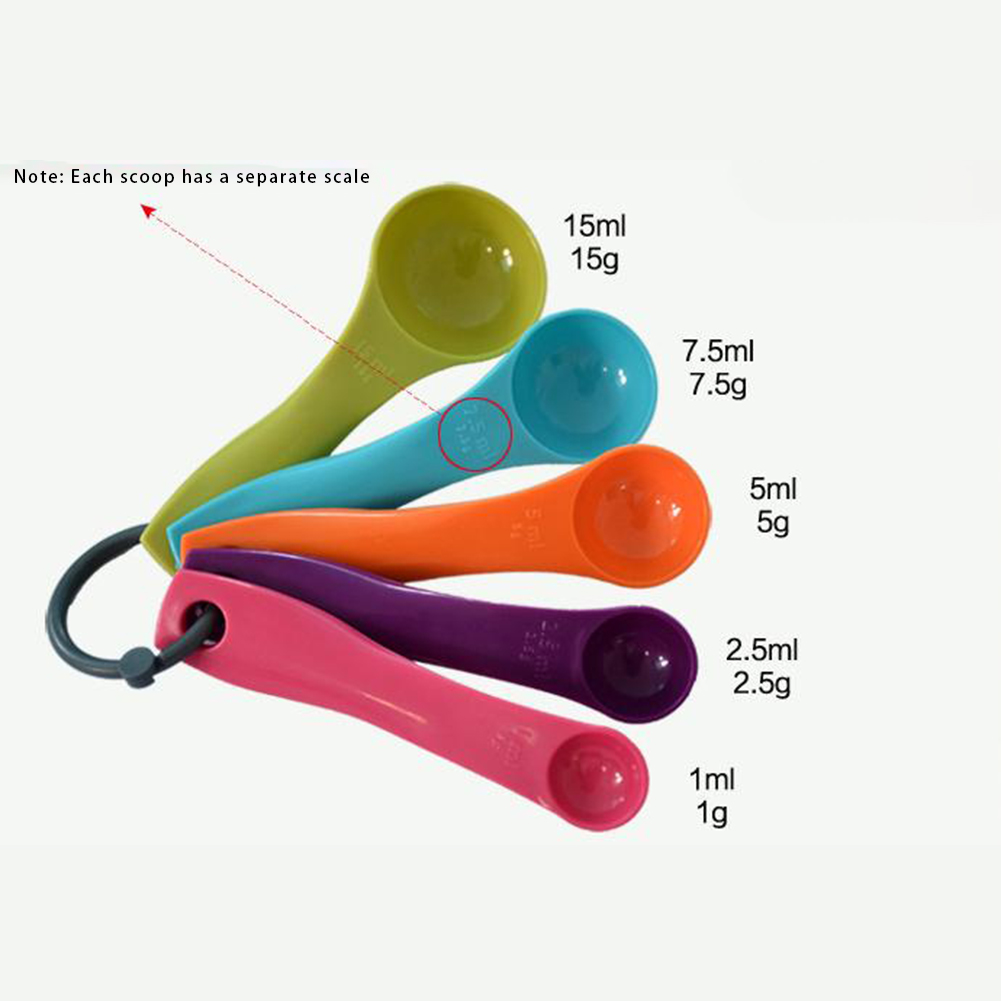 5 ชิ้นที่มีสีสันเกลือน้ํามันช้ - Kitchen Baking Kit บทวิจารณ์และราคา