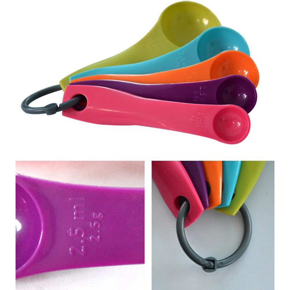 5 ชิ้นที่มีสีสันเกลือน้ํามันช้ - Kitchen Baking Kit บทวิจารณ์และราคา