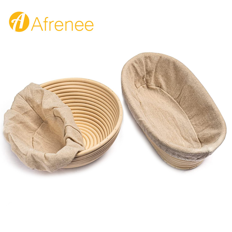 ตะกร้าหวายธรรมชาติทำมือสำหรับพ - Proofing Basket Banneton บทวิจารณ์และราคา