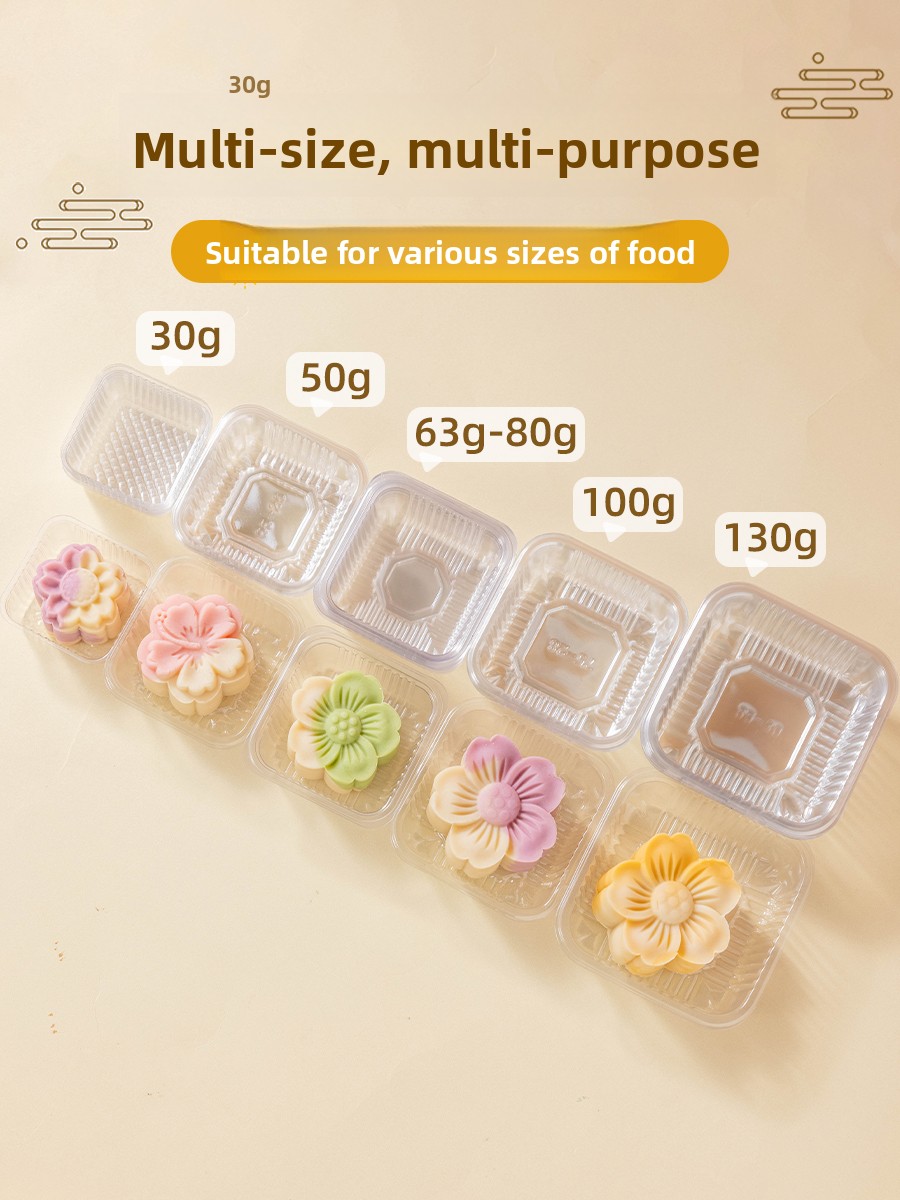 กล่องพลาสติกหนาสำหรับบรรจุขนมไ - Kitchen And Baking บทวิจารณ์และราคา