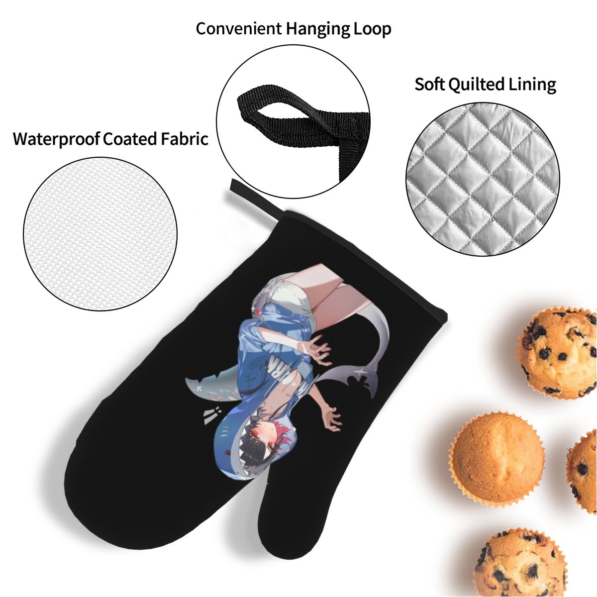 ถุงมือกันความร้อนและที่จับหม้อ - Kitchen Baking Zone บทวิจารณ์และราคา