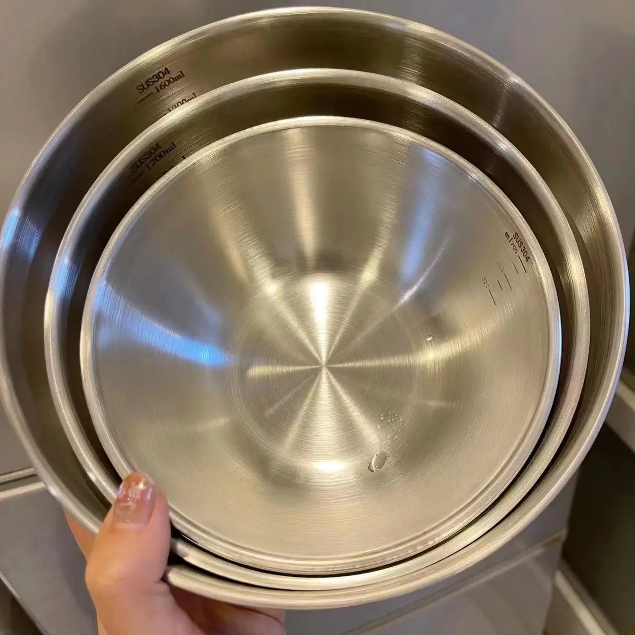 ชุดชามสแตนเลส 1-3 ใบ พร้อมสเกล - Kitchen Baking Set บทวิจารณ์และราคา