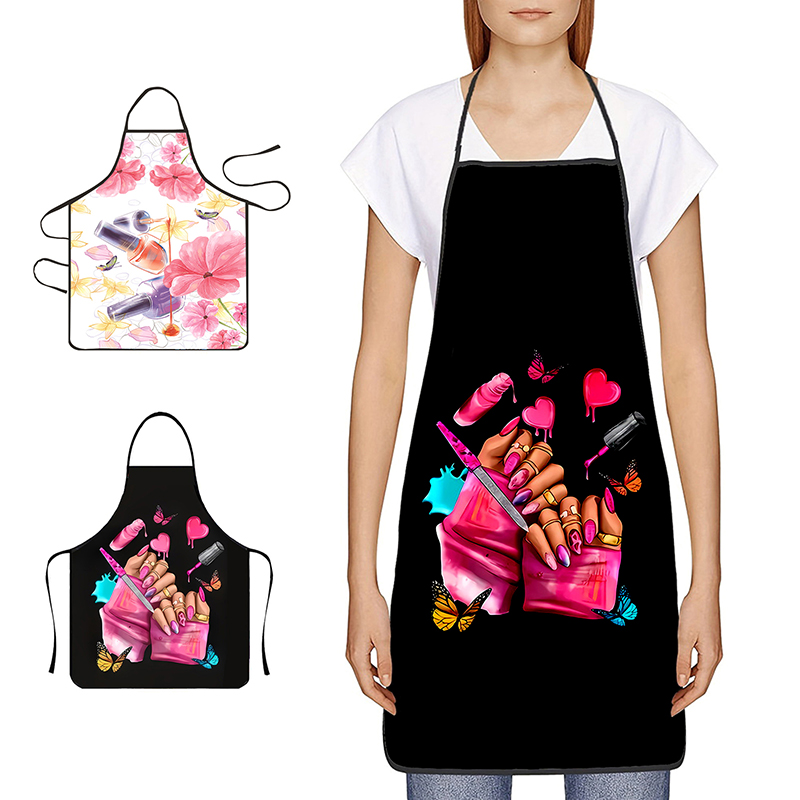 Z. ผ้ากันเปื้อนพิมพ์ลายสำหรับท - Kitchen Baking Zone บทวิจารณ์และราคา