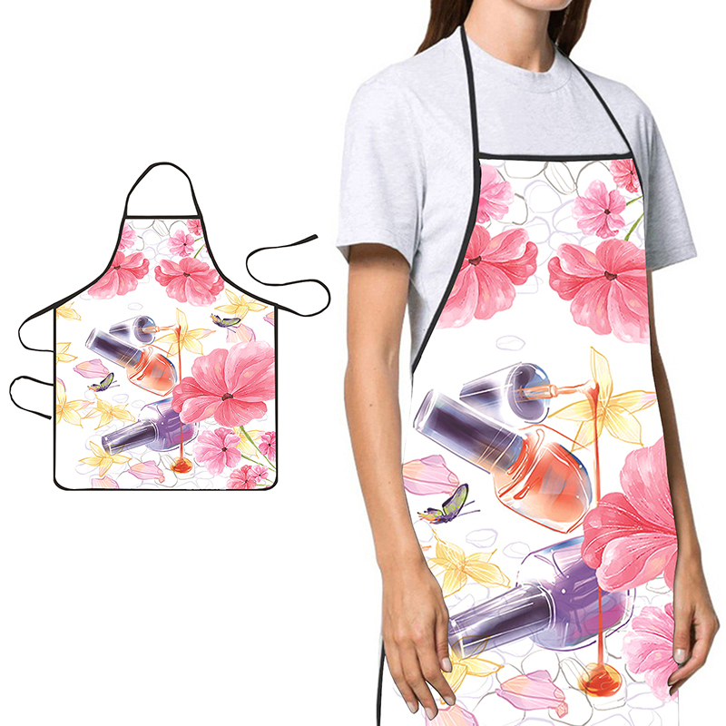Z. ผ้ากันเปื้อนพิมพ์ลายสำหรับท - Kitchen Baking Zone บทวิจารณ์และราคา