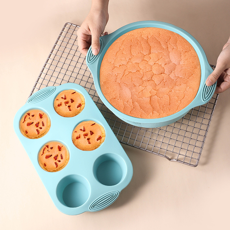 ชุดแม่พิมพ์อบเค้กซิลิโคนทนอุณห - Kitchen Baking Kit บทวิจารณ์และราคา