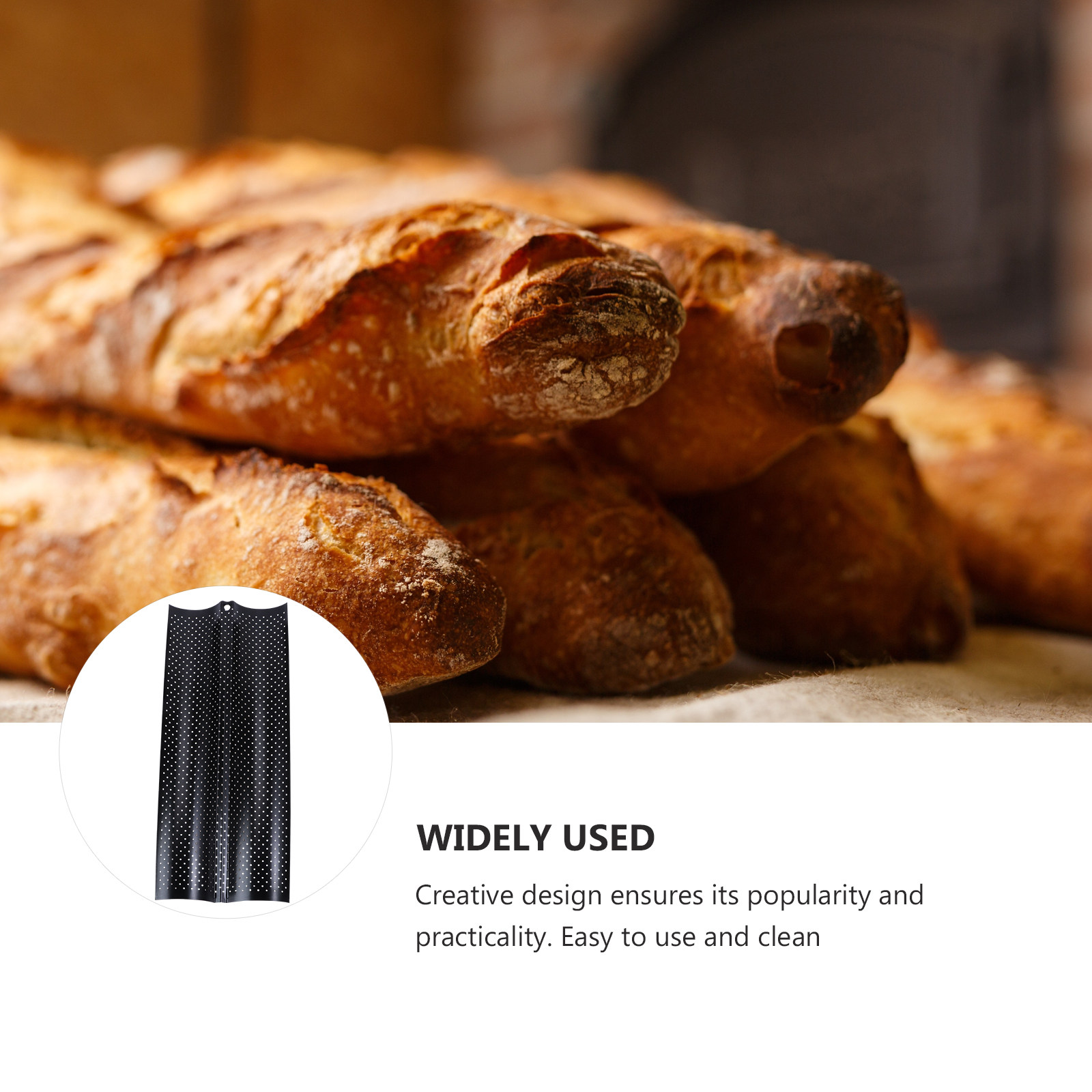แม่พิมพ์อบขนมปังฝรั่งเศสแบบ 2  - Kitchen Design For Baking บทวิจารณ์และราคา