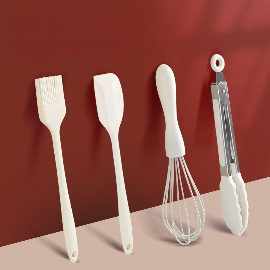 3/4 ชิ้นชุดอบซิลิโคนเกรดอาหารท - Kitchen Baking Set บทวิจารณ์และราคา