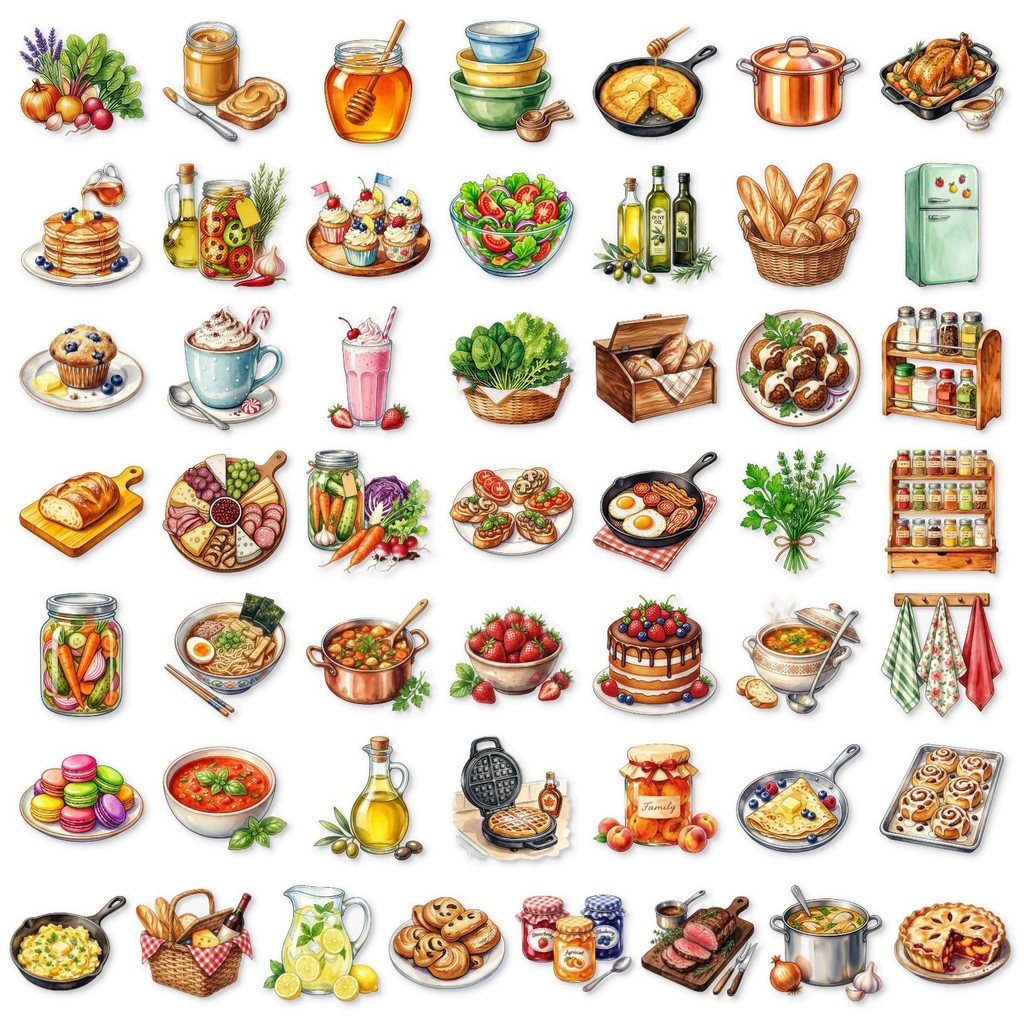 สติกเกอร์ใส PET สำหรับอาหารในค - Baking (Kitchen Ingredient) บทวิจารณ์และราคา