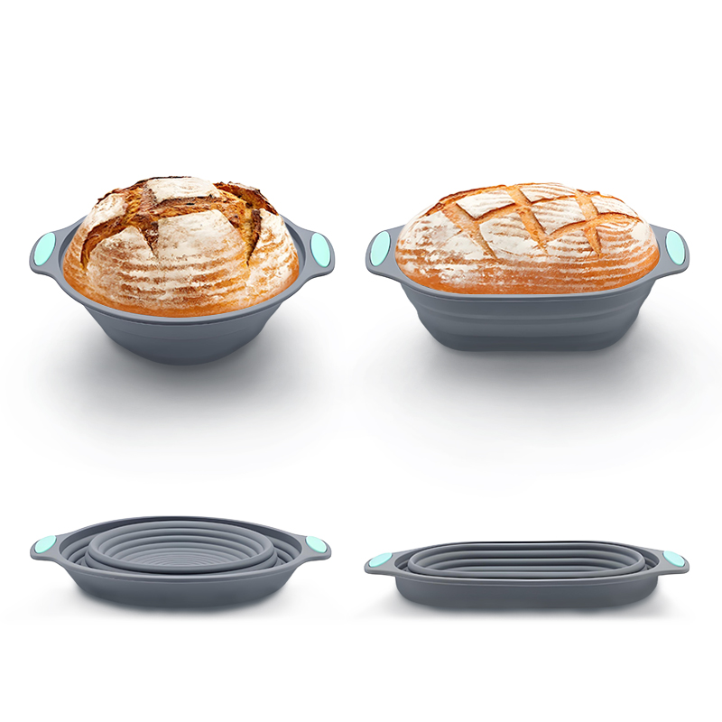 ตะกร้าซิลิโคนพับได้ 1 ชิ้น สำห - Proofing Basket Banneton บทวิจารณ์และราคา