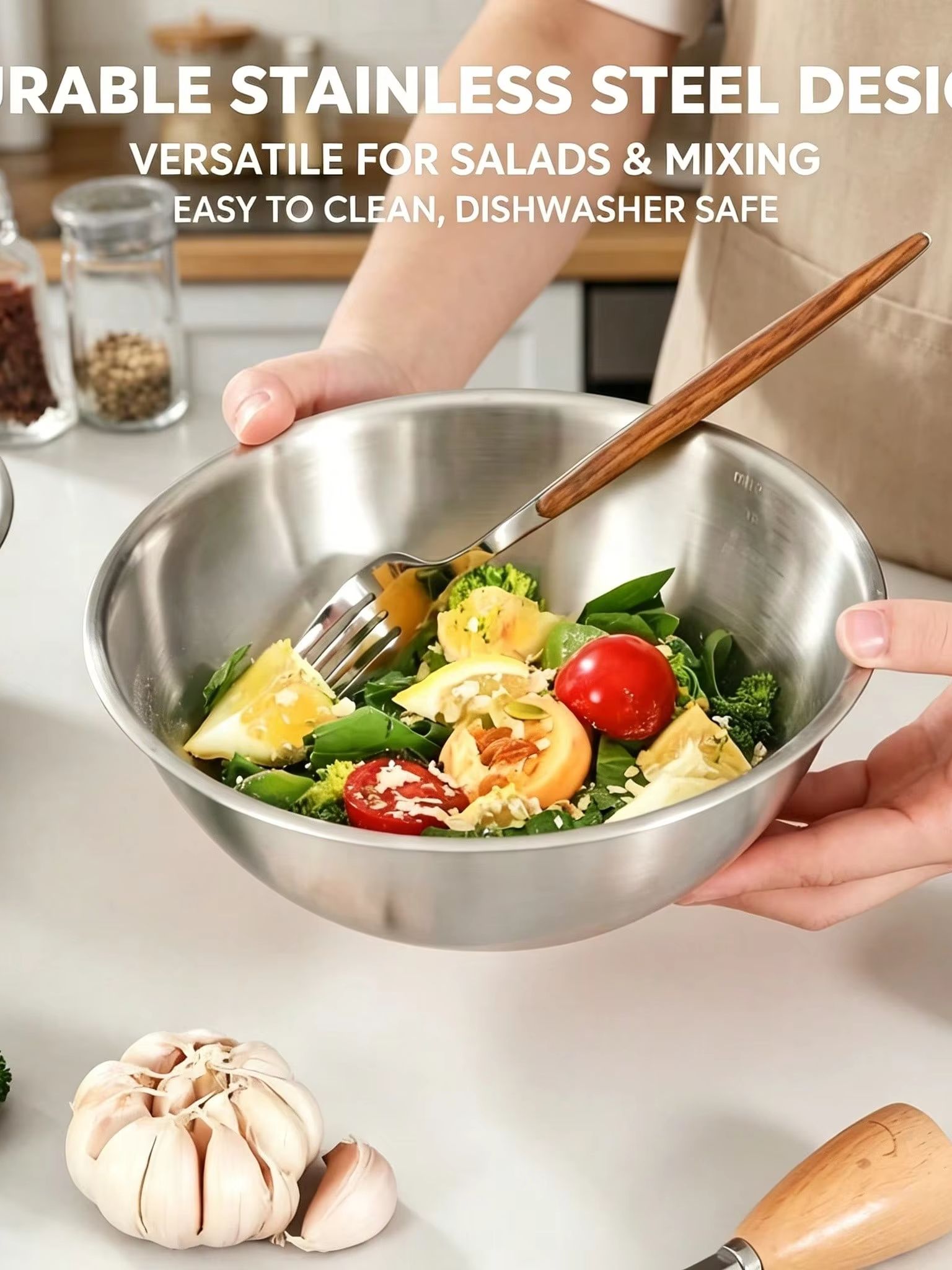 ชุดชามสแตนเลสอเนกประสงค์ 5 ชิ้ - Baking (Kitchen Ingredient) บทวิจารณ์และราคา