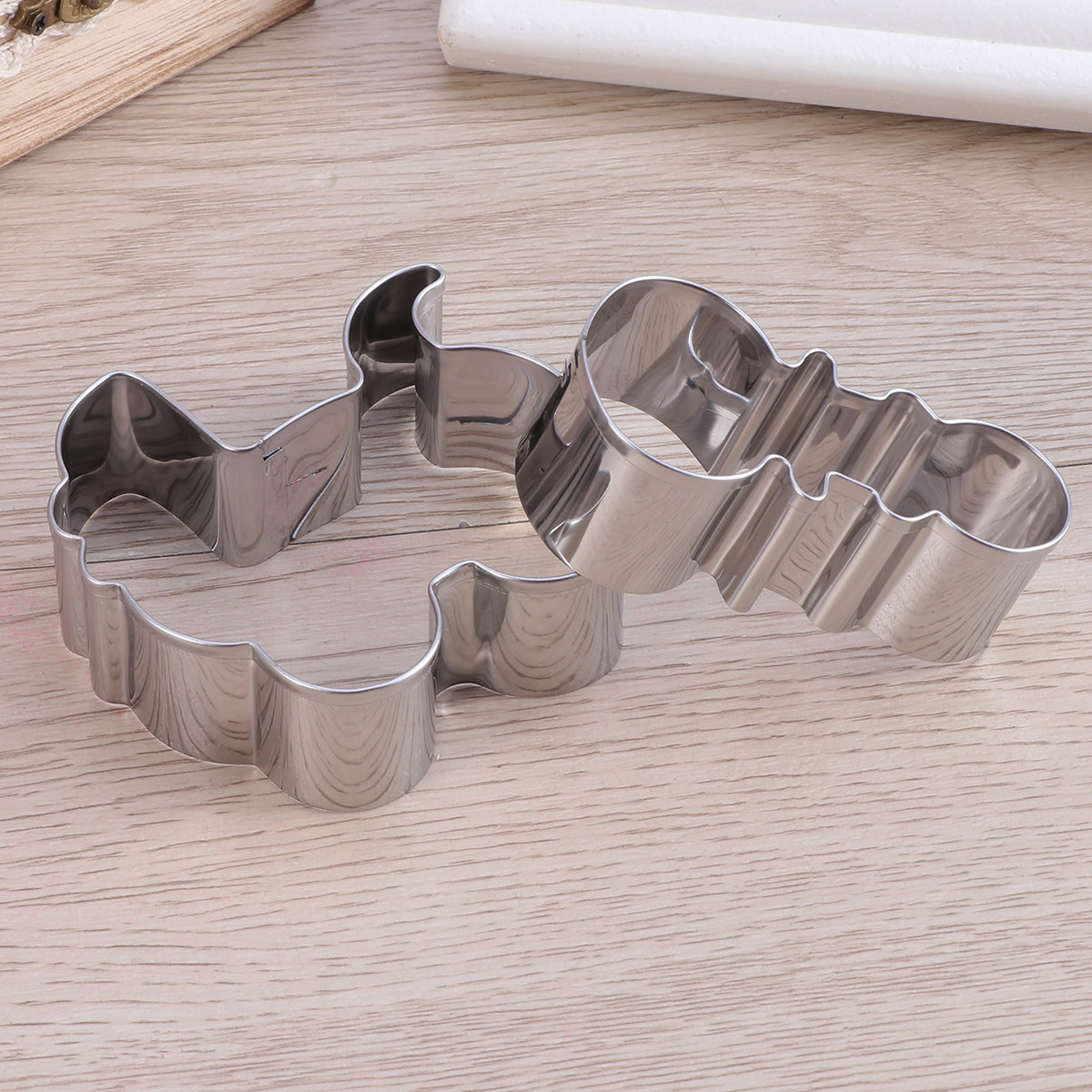 ชุดพิมพ์คุกกี้ 5 ชิ้น สแตนเลส  - Kitchen Baking Set บทวิจารณ์และราคา