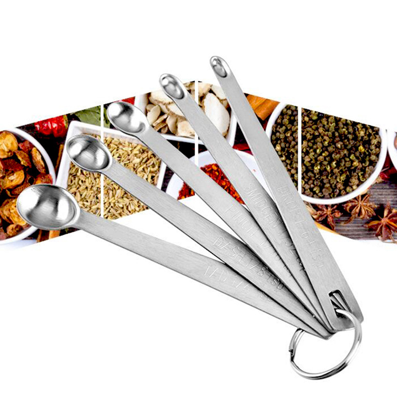 5ชิ้น/เซ็ต Mini ช้อนวัดเครื่อง - Kitchen Baking Kit บทวิจารณ์และราคา
