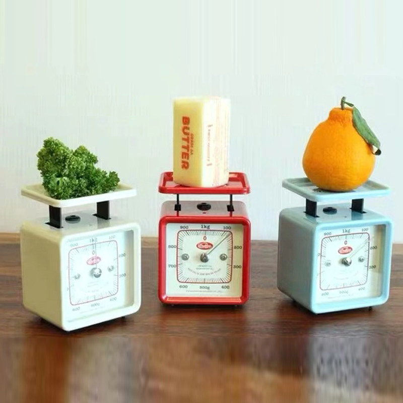เครื่องชั่งครัวโลหะวินเทจขนาดเ - Baking (Kitchen Ingredient) บทวิจารณ์และราคา
