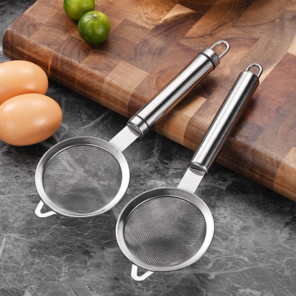 กระชอนกรองสแตนเลสแบบตาข่ายละเอ - Baking (Kitchen Ingredient) บทวิจารณ์และราคา