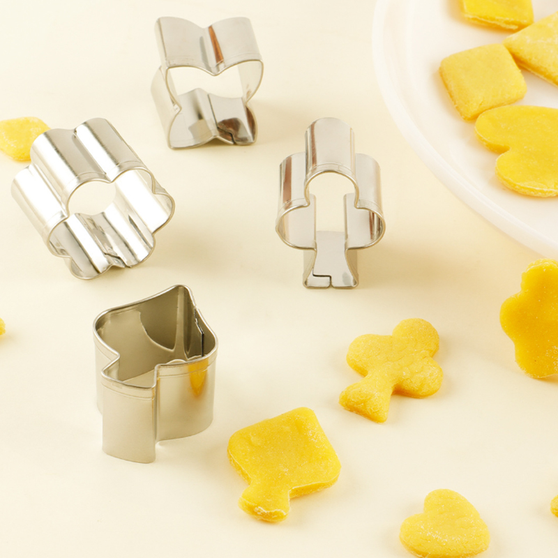 ชุดเครื่องตัดคุ้กกี้สแตนเลสขนา - Kitchen Baking Set บทวิจารณ์และราคา