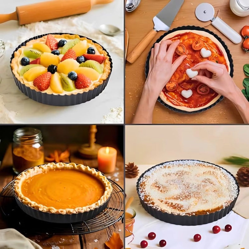 ถาดอบเค้กแบบถอดก้นได้ 1 ชิ้น ข - Kitchen Baking Set บทวิจารณ์และราคา